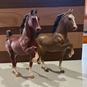 Breyer horse traditional Kentucky saddlebred and 5 gaiter